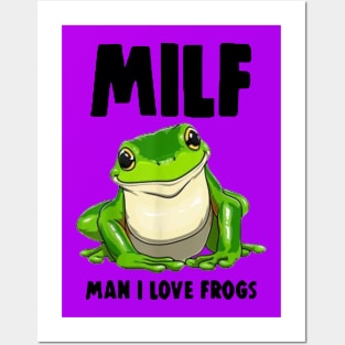 I Love Frogs Posters and Art